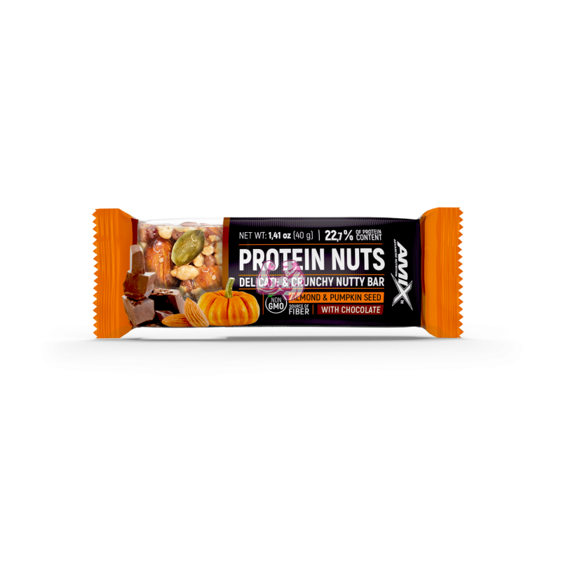 Protein Nuts bar 40Gr Amix