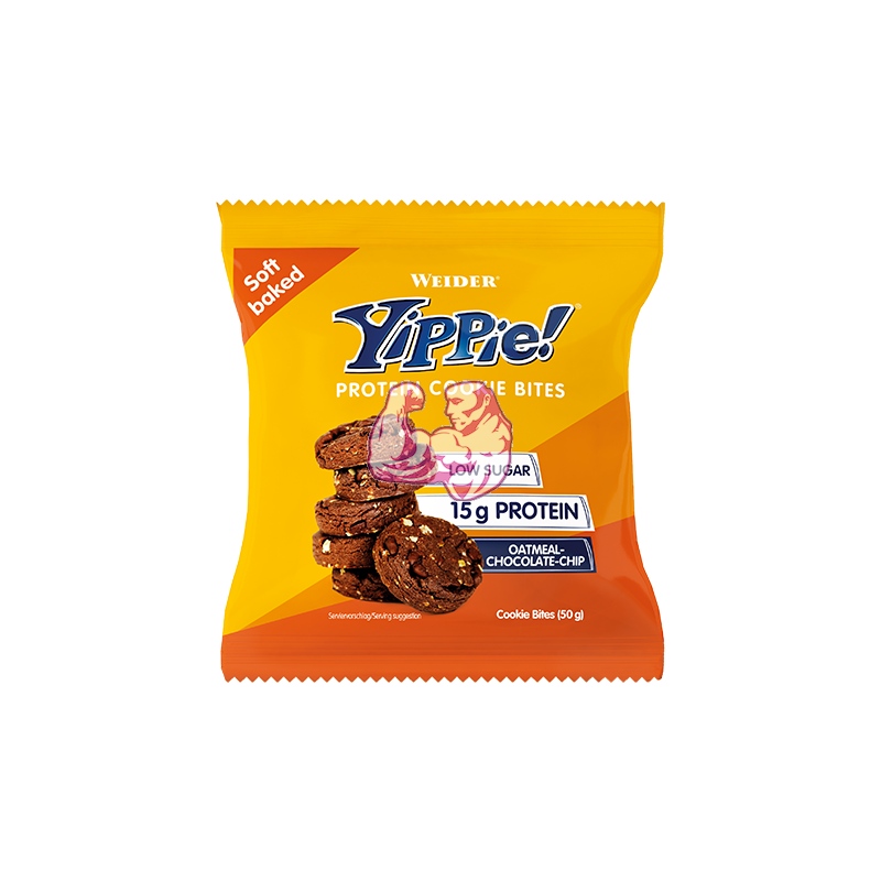 Weider Yippie! Cookie Protein Bites 50Gr Chocolate-Avena 
