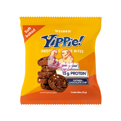 Weider Yippie! Cookie Protein Bites bolsa x 50 gr