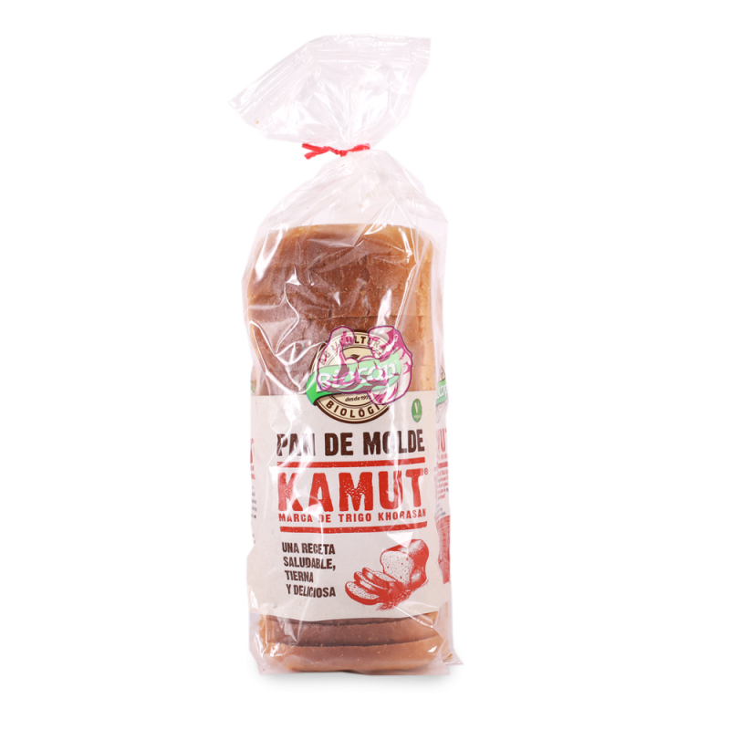 Pan de molde blando Kamut blanco Biocop 400 g
