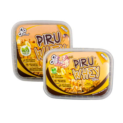 Barquillos Piru Whey Rellenos - (200 g) - GoFood