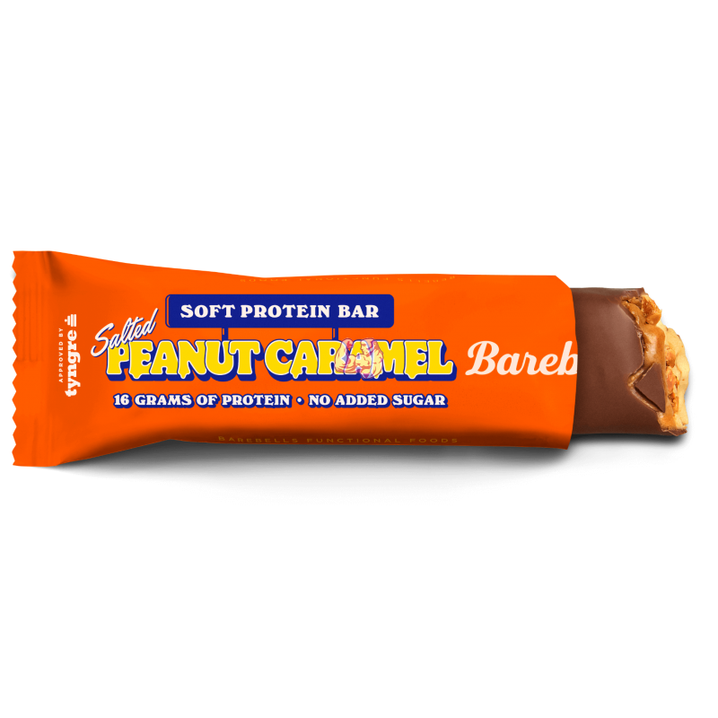 Barrita proteica Barebells Peanut Caramel 55gr 