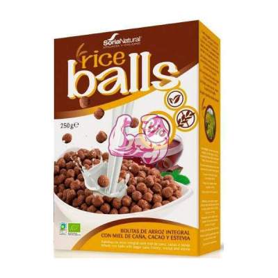 Rice Balls Bolitas de Arroz Integral 250 grs Soria Natural