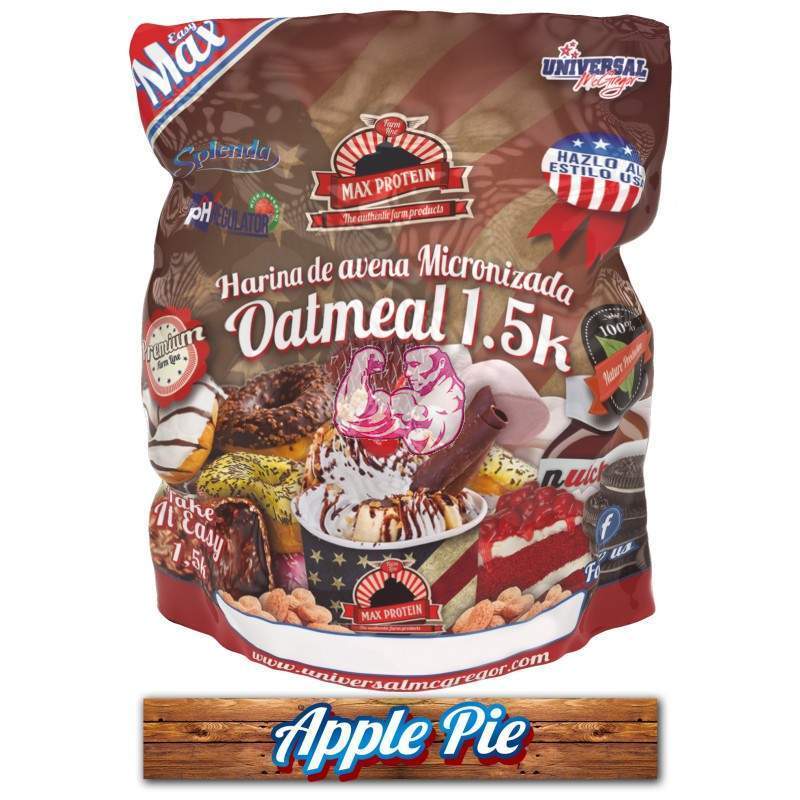 Harina de Avena sabor Apple Pie 1.5 Kg