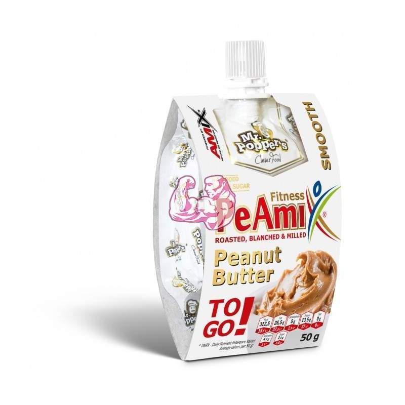 PeAmix® Sr. Popper's® PeAmix® - Fitness Peanut Butter 50gr