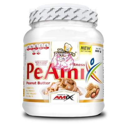 PeAmix® Sr. Popper's® PeAmix® - Fitness Peanut Butter 800gr