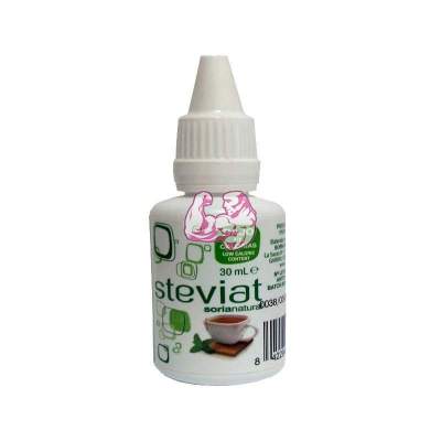 Edulcorante gotas de Stevia 30 ml. Bajo en calorias SORIA NATURAL