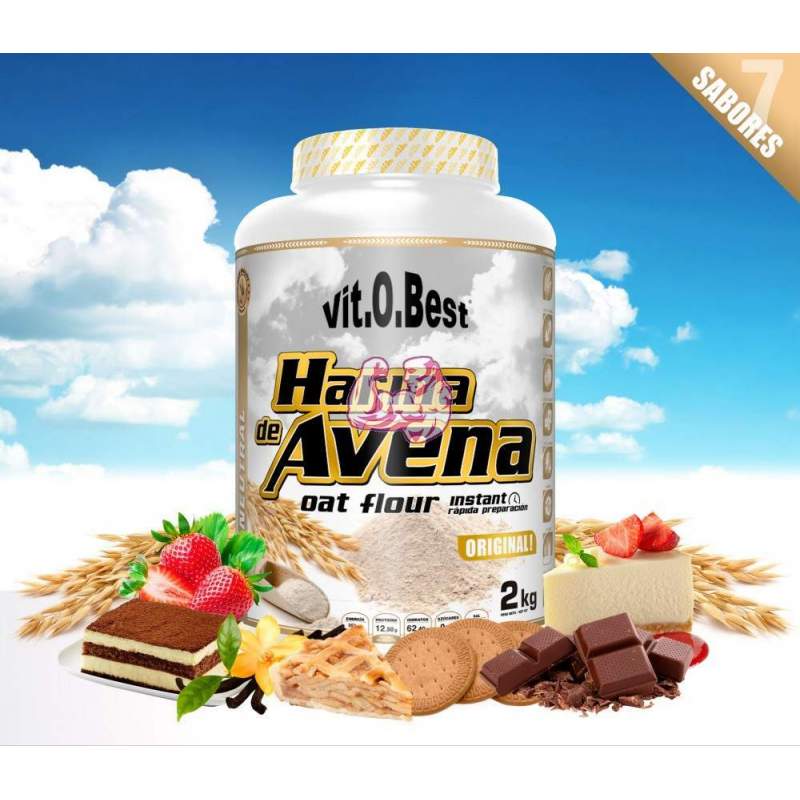 Harina de Avena ( Sabores ) 2Kg - Nutricion Eapa
