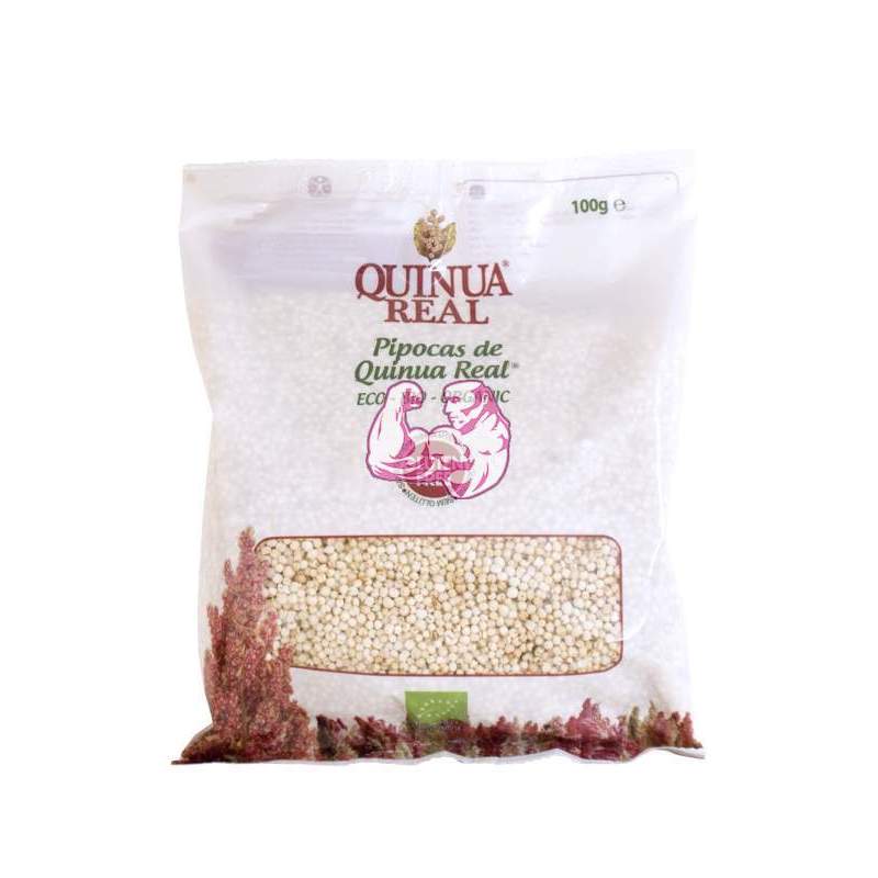 Quinoa real hinchada " pipocas " 100gr.